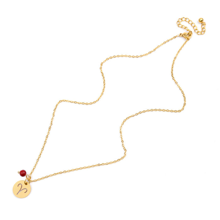 Stainless steel Zodiac Necklace
