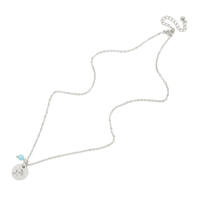 Stainless steel Zodiac Necklace