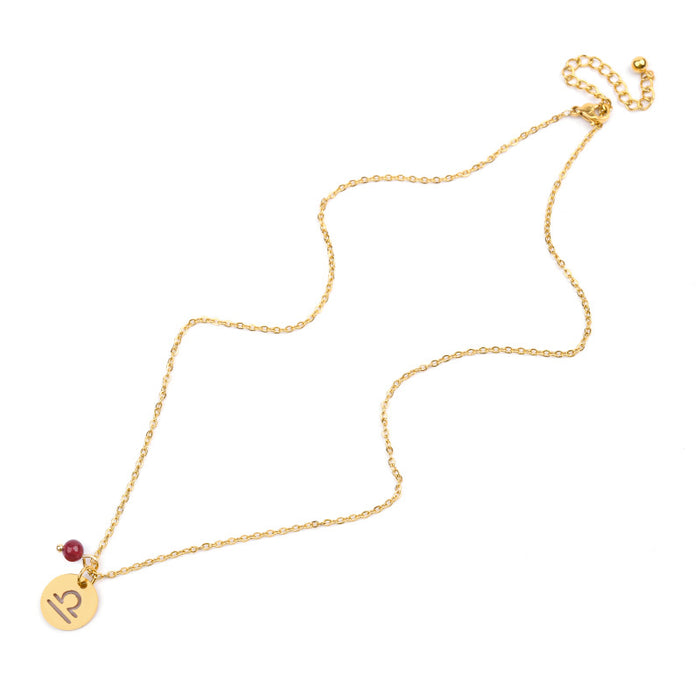 Stainless steel Zodiac Necklace