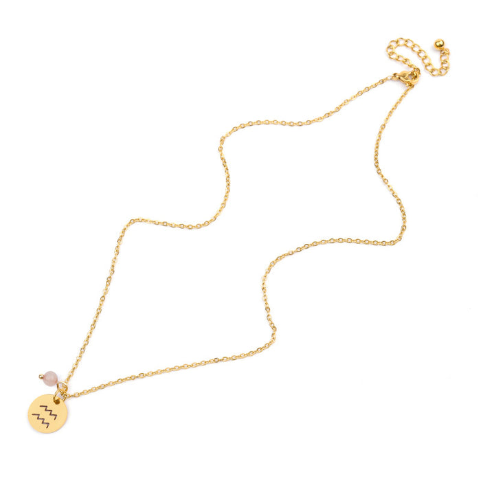 Stainless steel Zodiac Necklace