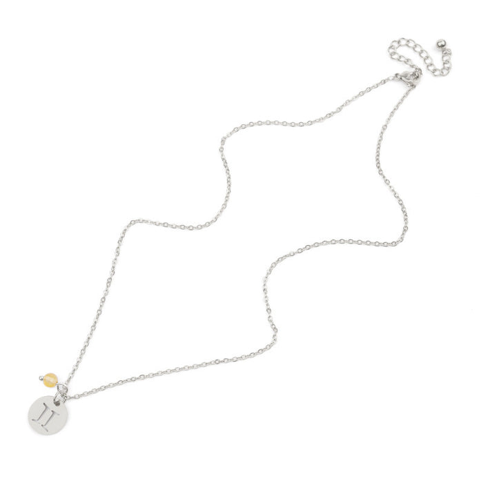 Stainless steel Zodiac Necklace