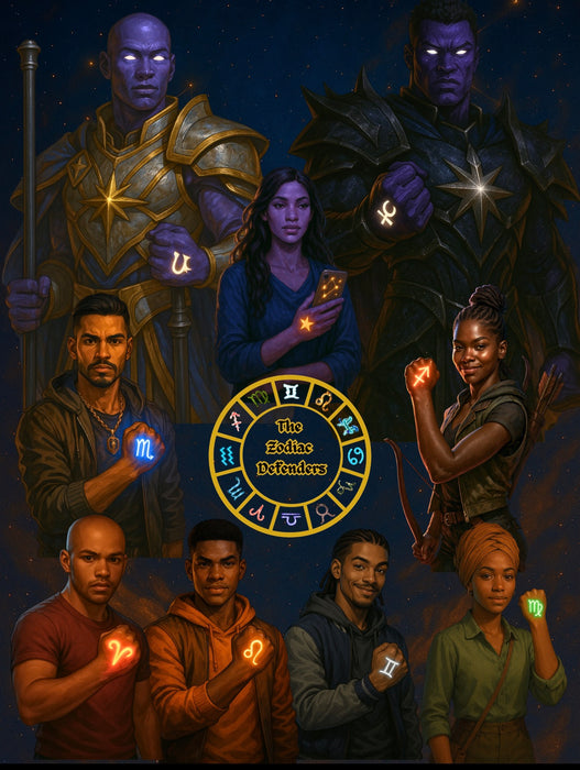 The Zodiac Defenders — Book One Paperback Cover Edition (Pre-Order)