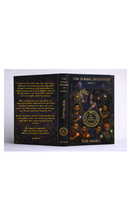 The Zodiac Defenders — Book One Paperback Cover Edition (Pre-Order)