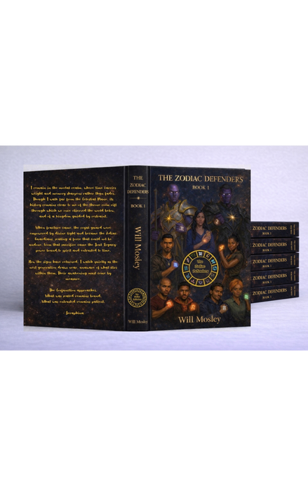The Zodiac Defenders — Book One Paperback Cover Edition (Pre-Order)