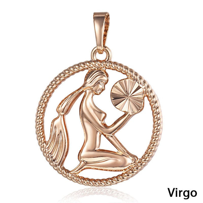 Silver Zodiac pendants